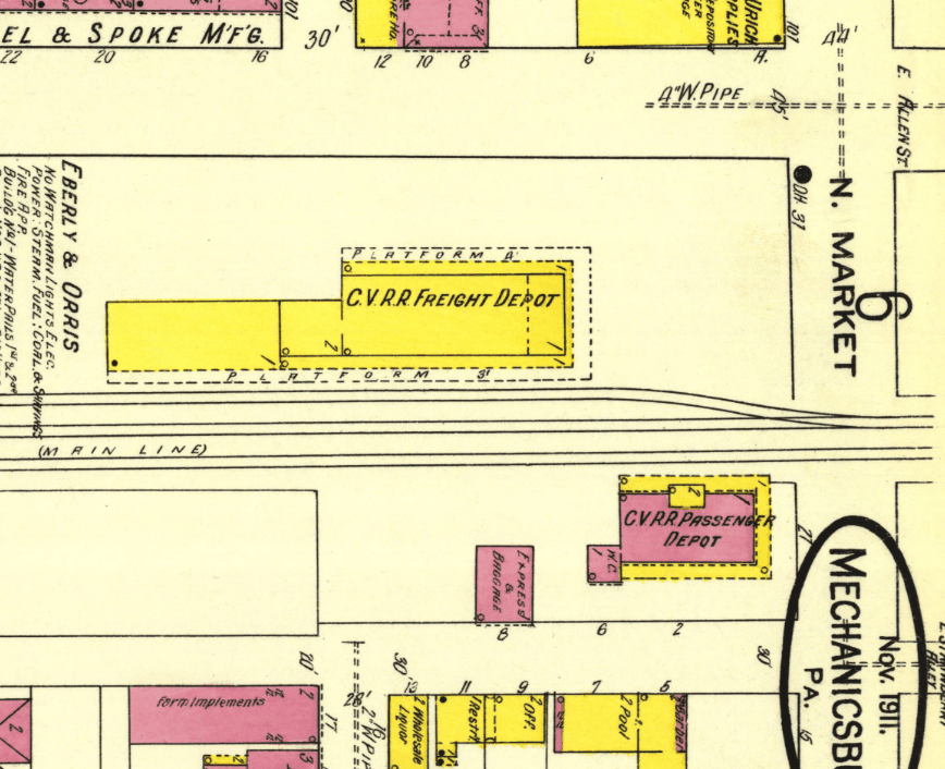 1911 map detail